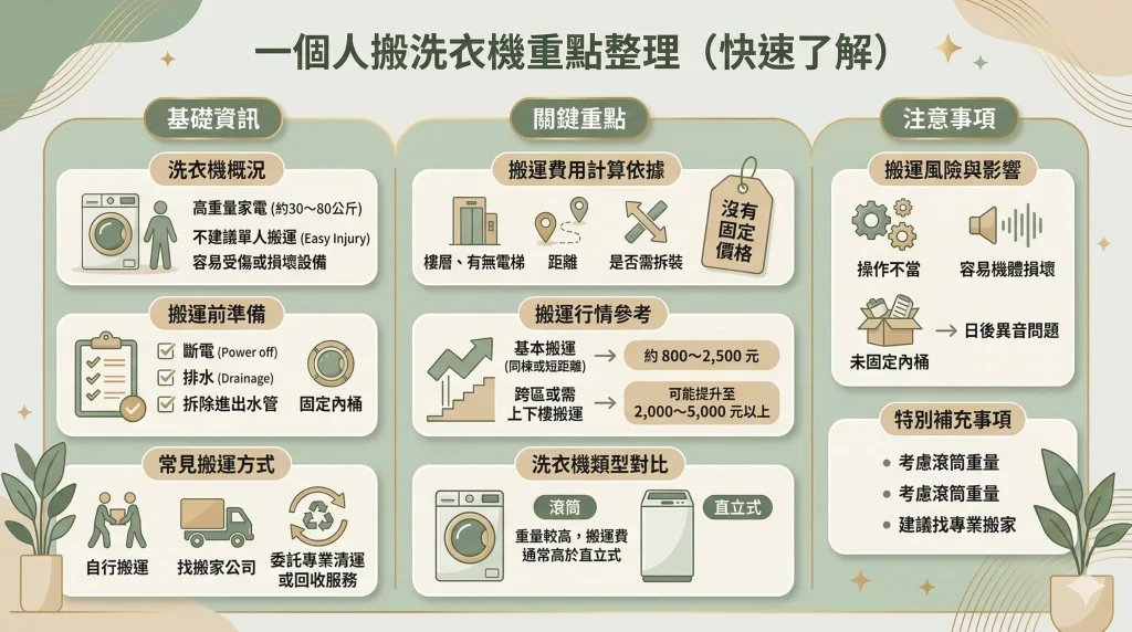 洗衣機搬運篇