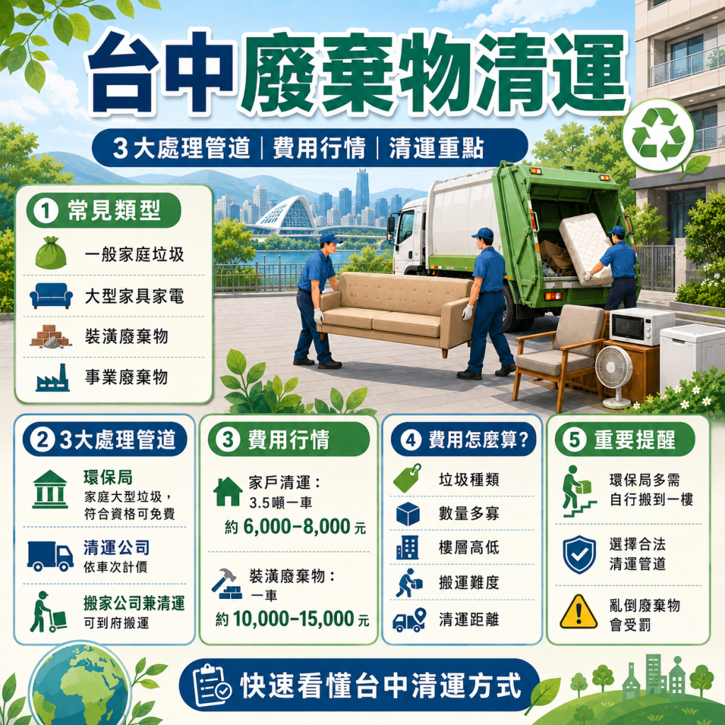 台中廢棄物清運總介紹
